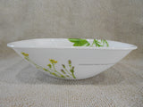 Corelle Square EUROPEAN HERBS 23-oz SOUP CEREAL BOWL Earthen Garden Green *NEW