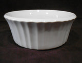 ❤️ 1 Corningware FRENCH WHITE Round 16-oz DISH & COVER Bake Serve Store Bowl
