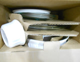 ❤️ NEW 12-pc Corningware FRENCH WHITE Bakeware Set w/ Glass & Plastic Covers
