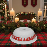 ❤️ Corelle WINTER FESTIVAL 18-oz SOUP BOWL Red Christmas Trees Snowmen Reindeer