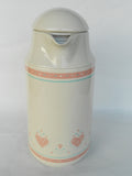 ❤️ NEW Corelle FOREVER YOURS Pink Hearts 1-Qt Thermal SERVING CARAFE Hot Cold Coffee Tea