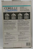 ❤️ 20-pc Corelle FOREVER YOURS Stainless Steel FLATWARE Sandstone Pink Hearts