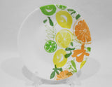 ❤️ 20-pc CORELLE Contemporary Fruit DINNERWARE SET Citrus & Foliage Lemon Lime Orange