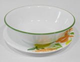 ❤️ 20-pc CORELLE Contemporary Fruit DINNERWARE SET Citrus & Foliage Lemon Lime Orange