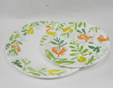 ❤️ 1 CORELLE Contemporary Fruit DINNER or LUNCH PLATE Citrus Lemon Lime Orange