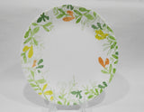❤️ 1 CORELLE Contemporary Fruit DINNER or LUNCH PLATE Citrus Lemon Lime Orange