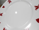 ❤️ 2-pc Corelle GINGERBREAD MEN & HEARTS Christmas PLATTER & SERVING BOWL Valentines