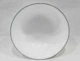 NEW 17-pc Corelle BRUSHED SILVER GRAY Dinnerware w/ Dinner Lunch Plates Bowls