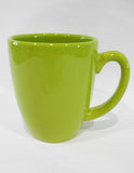 1 Corelle LIME GREEN 11-oz MUG Stoneware Cup *Neo Leaf, South Beach, Garden Sketch