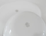❤️ 2-pc CORELE Halloween 1 Qt SERVING BOWL & PLATTER Orange Black Bands
