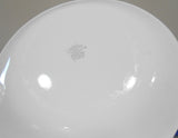 1 GUC Corelle HARBOR TOWN 8.5" Lunch Plate *RED BLUE GRAY FISH Coastal Nautical