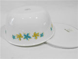 Corelle HAWAIIAN Hawaii 28-oz SOUP CEREAL BOWL Cover Plumeria Tropical TURQUOISE
