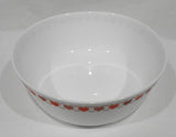 ❤️ 4-pc CORELLE MilkGlass RED HEARTS BOWL SET 46-oz Serving & 12-oz / Valentine