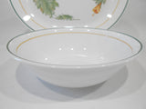 ❤️ 1 Corelle HUMMINGBIRD 1-Qt SERVING BOWL 8.5" Vegetable Green Yellow Bands