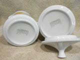 CORELLE Corning Porcelain HUMMINGBIRD Cream Sugar Set Tropical Floral