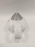 Corelle Coordinates KYOTO LEAVES 2-Cup GRAVY BOAT 9" Porcelain Red Gray Leaves