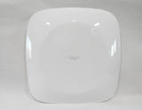 ❤️ NEW 1 Corelle LIA SQUARE 10.5" DINNER PLATE / Cobalt Blue Curly Swirls