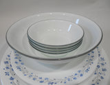 ❤️ 17-pc Corelle LILAC BLUSH DINNERWARE SET Plates Bowls *Purple Blue Floral