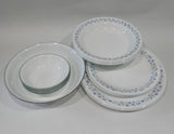 ❤️ 17-pc Corelle LILAC BLUSH DINNERWARE SET Plates Bowls *Purple Blue Floral