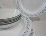 ❤️ 17-pc Corelle LILAC BLUSH DINNERWARE SET Plates Bowls *Purple Blue Floral