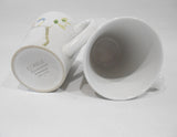 ❤️ 2 CORELLE MAVIS SONG 10-oz MUGS Stoneware Cups *COLORFUL England Thrush Birds