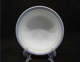 ❤️ 1 Corelle MOONGLOW 10-oz DESSERT BOWL Fruit Berry Sauce / Purple Blue Green