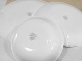 12-pc Corelle MOONGLOW Dinnerware Set Dinner Lunch Plate Bowl *Purple Blue Green