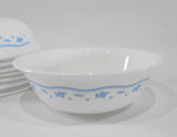 ❤️ 1 Vtg. Corelle by Corning MORNING BLUE 18-oz SOUP BOWL Cereal Salad 6.25" x 2"