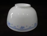 ❤️ HTF Corelle MORNING BLUE 6-oz RAMEKIN BOWL Corning Pyroceram Sauce Fruit