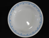 ❤️ 1 CORELLE Corning MORNING BLUE 15-oz Flat RIM SOUP BOWL 8.5" Pasta Plate