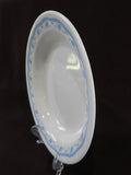 ❤️ 1 CORELLE Corning MORNING BLUE 15-oz Flat RIM SOUP BOWL 8.5" Pasta Plate