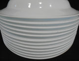 ❤️ 1 CORELLE Corning MORNING BLUE 15-oz Flat RIM SOUP BOWL 8.5" Pasta Plate