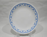 Corelle Corning MORNING BLUE 8.5" LUNCH PLATE Salad Delicate Floral Border