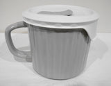 ❤️ CORNINGWARE 20-oz Soup MEAL MUG French Stoneware Pop-In Vent Lid U-Pick Color