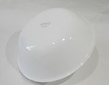 ❤️ Corelle SILVER BRUSHED STROKES 1-Qt SERVING BOWL Vegetable 8.5" Soft Grey Band