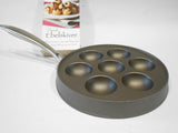 🍂 New NORDICWARE DANISH EBELSKIVER PAN Griddle Filled Pancake Ham Cheese Fruit