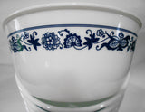 ❤️ 1 Vtg.CORELLE Corning OLD TOWN BLUE 28-oz SOUP CEREAL Super Chili BOWL Navy