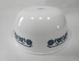 ❤️ 1 Vtg.CORELLE Corning OLD TOWN BLUE 28-oz SOUP CEREAL Super Chili BOWL Navy
