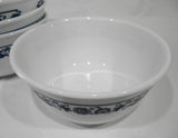 ❤️ 1 Vtg.CORELLE Corning OLD TOWN BLUE 28-oz SOUP CEREAL Super Chili BOWL Navy