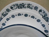 ☃️16-pc Corelle OLD TOWN BLUE DINNERWARE SET Dinner Bread PLATES Dessert BOWLS