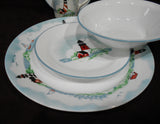 ❤️ NEW 5-pc Corelle OUTER BANKS Dinnerware PLACE SETTING Lighthouse Nautical