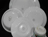 ❤️ NEW 5-pc Corelle OUTER BANKS Dinnerware PLACE SETTING Lighthouse Nautical