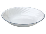 ❤️ Corelle PINK TRIO 20-oz PASTA BOWL Soup Salad ENGLISH MEADOW Powder Blue Rim