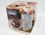 ❤️ 4 Corelle PINK TRIO 16-oz TUMBLER GLASSES Iced Tea Peach Blue Floral Blossoms