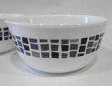 ❤️ 1 Corelle PRECIOUS COLORS 28-oz SOUP BOWL 6.25" Mosaic Tiles AMETHYST PURPLE