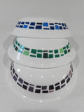 NEW 1 Corelle PRECIOUS COLORS 10-oz DESSERT BOWL Fruit UPICK: Blue Green Purple