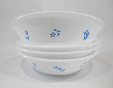 ❤️ 4 Corelle PROVINCIAL BLUE 10-oz DESSERT BOWLS 5.25" Sauce Dip Fruit Berry