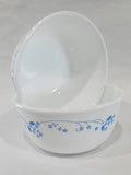 ❤️ 2 Corelle PROVINCIAL BLUE 28-oz SUPER SOUP BOWLS Cereal *English Garden Flowers
