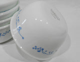 ❤️ Corelle PROVINCIAL BLUE 12-oz RICE BOWL Ice Cream Dessert *English Garden Flowers