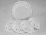 ❤️ 5-pc Corelle PROVINCIAL BLUE SNACK SET 1-Qt Serving & 10-oz Dessert / Fruit Bowls